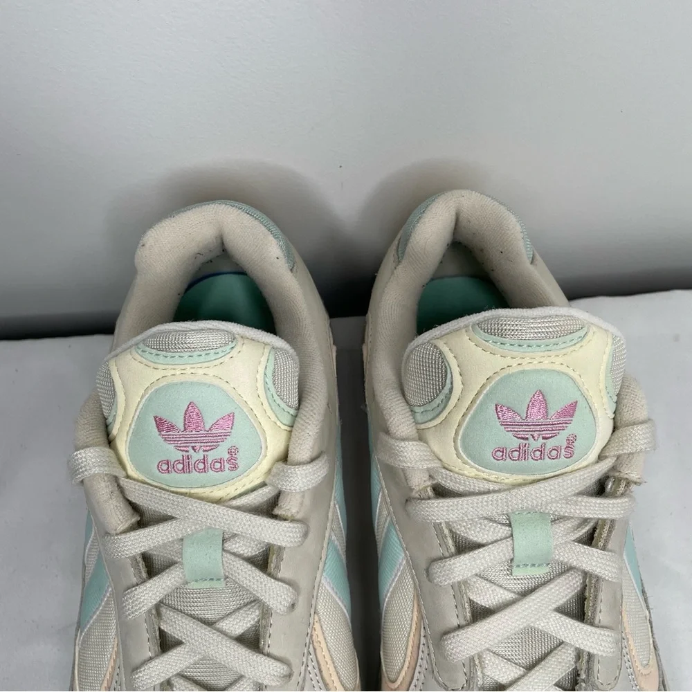 Adidas Originals Yung-1 Off White Ice Mint Chunky Mens 8.5 Womens 9.5 CG7118